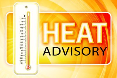 Heat Advisory Notice – Open Table