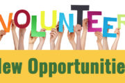 New Volunteer Opportunities