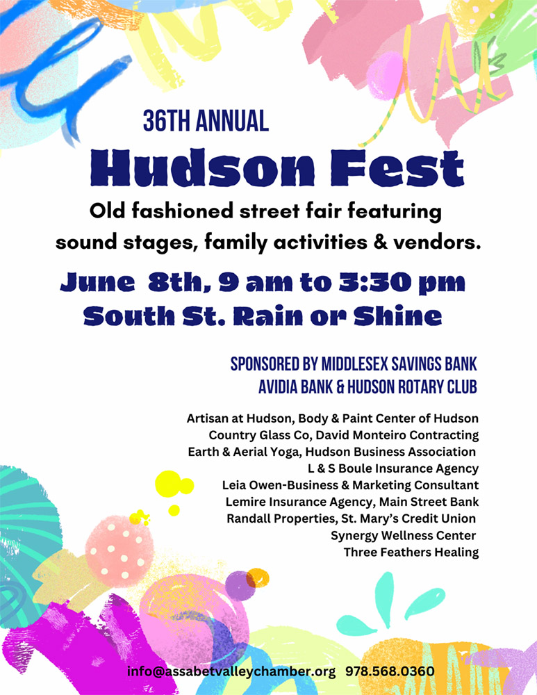 Hudson Fest 2024 Flyer