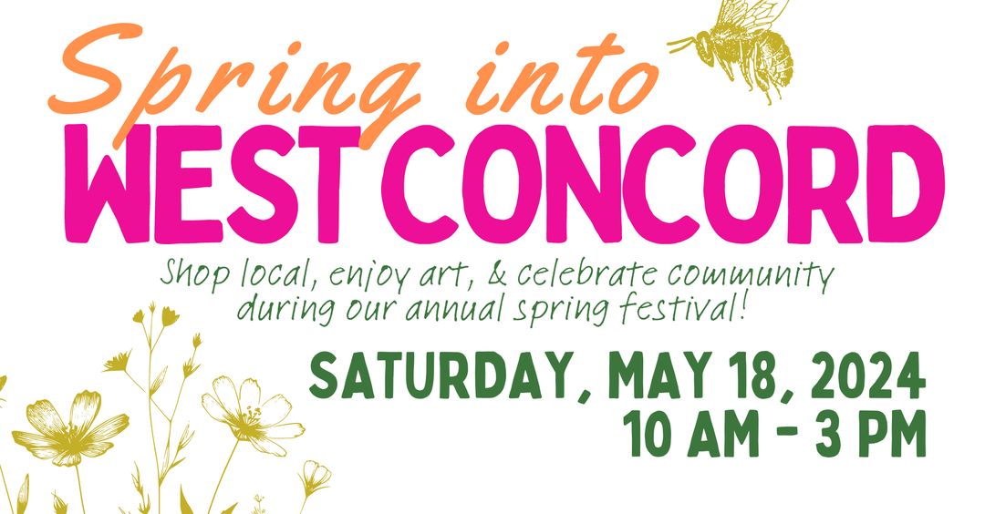 Spring into West Concord 2024