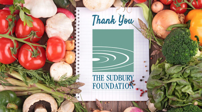 Thank You To The Sudbury Foundation