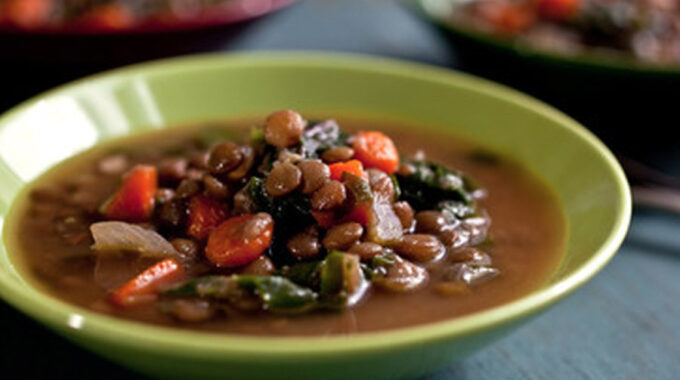 Swiss Chard Lentil Soup