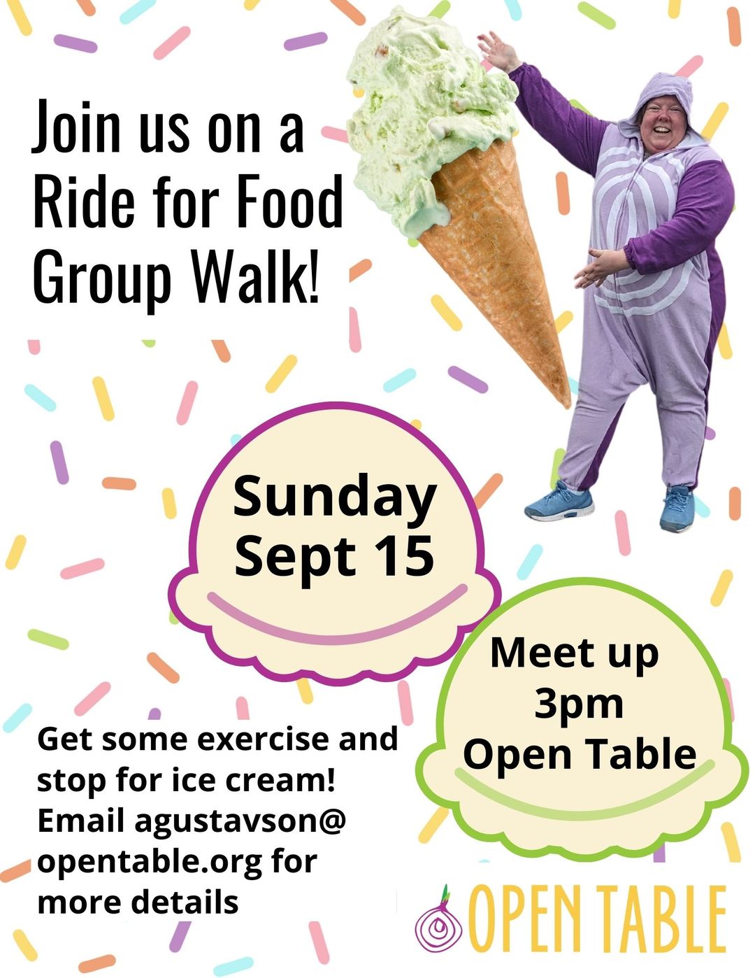 Group Walk to Ice Cream September 15