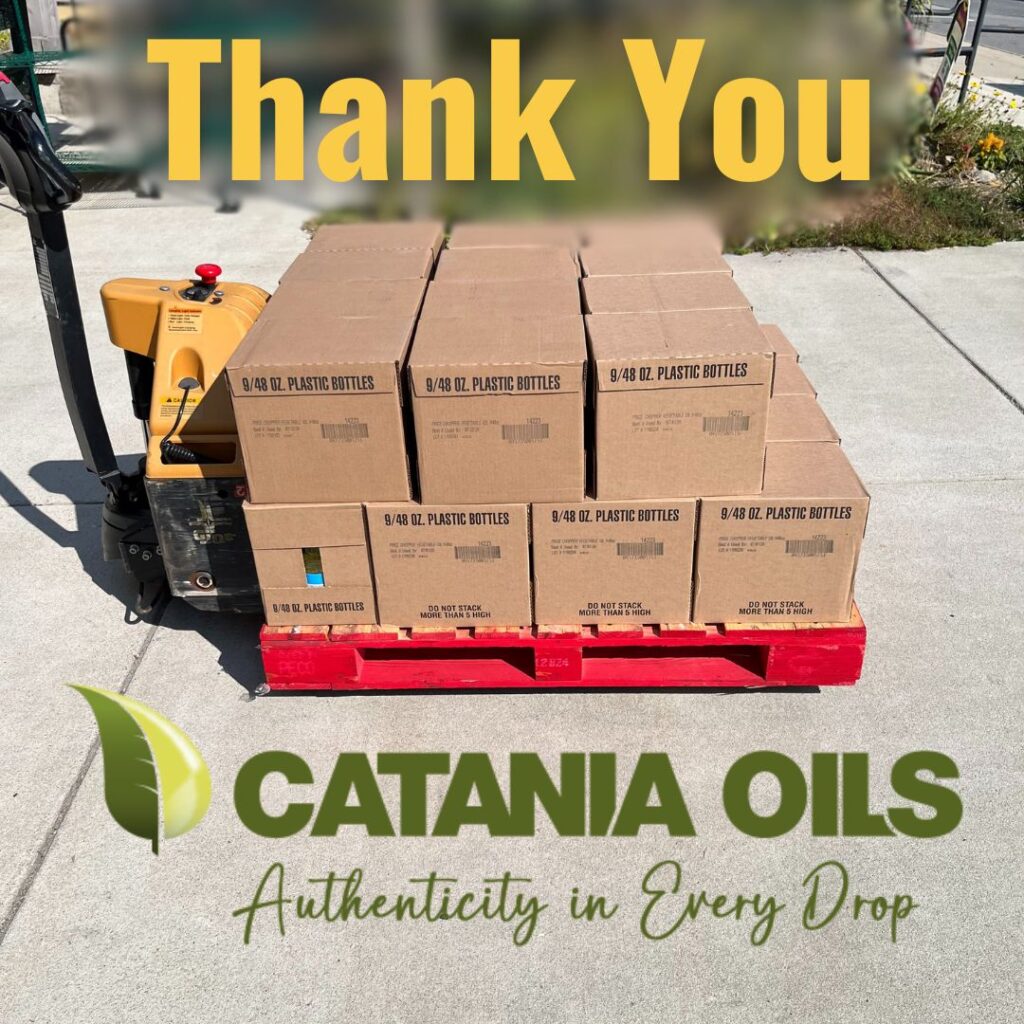 Thank you Catania Oils