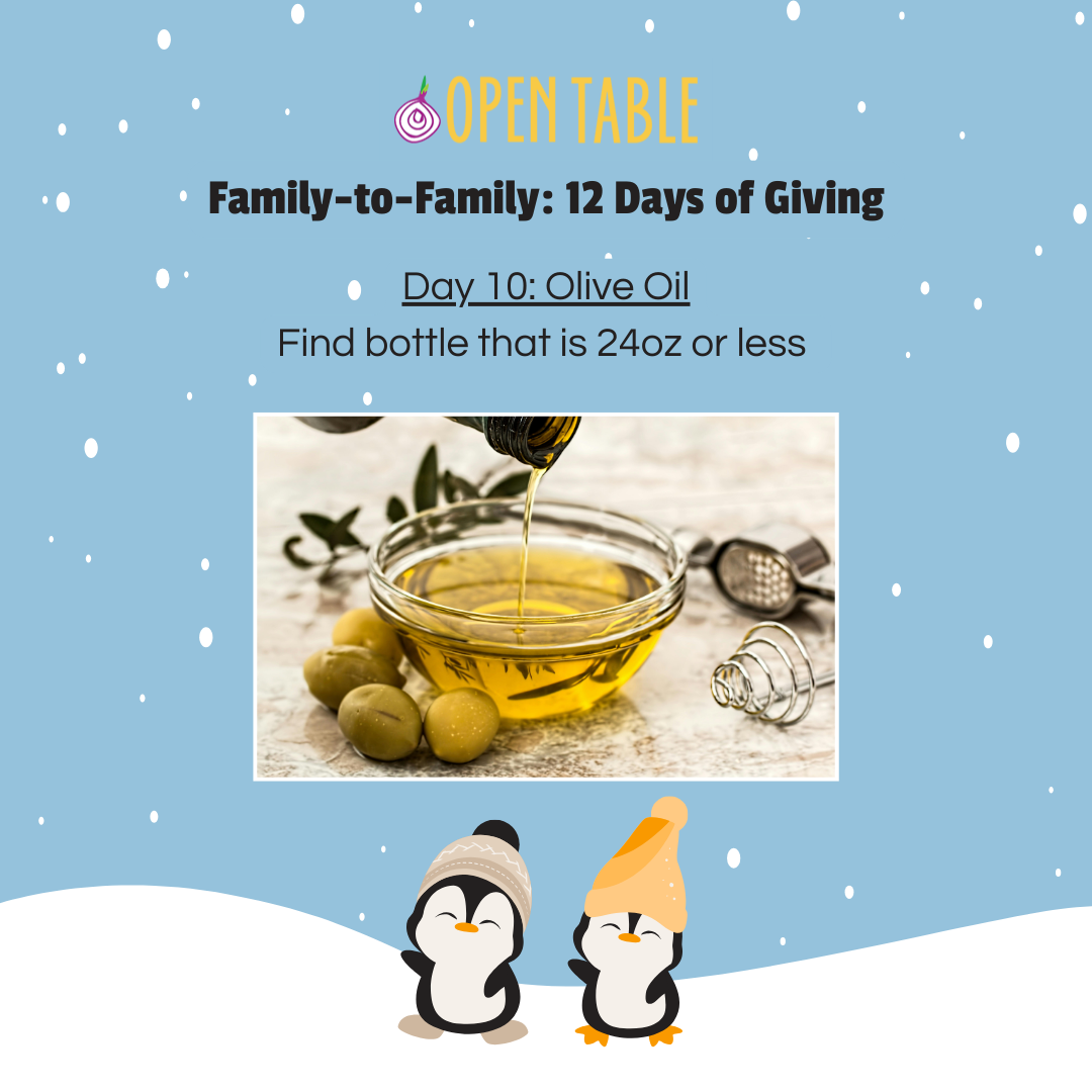 Day 10: Olive Oil Find bottle that is 24 ounces or less