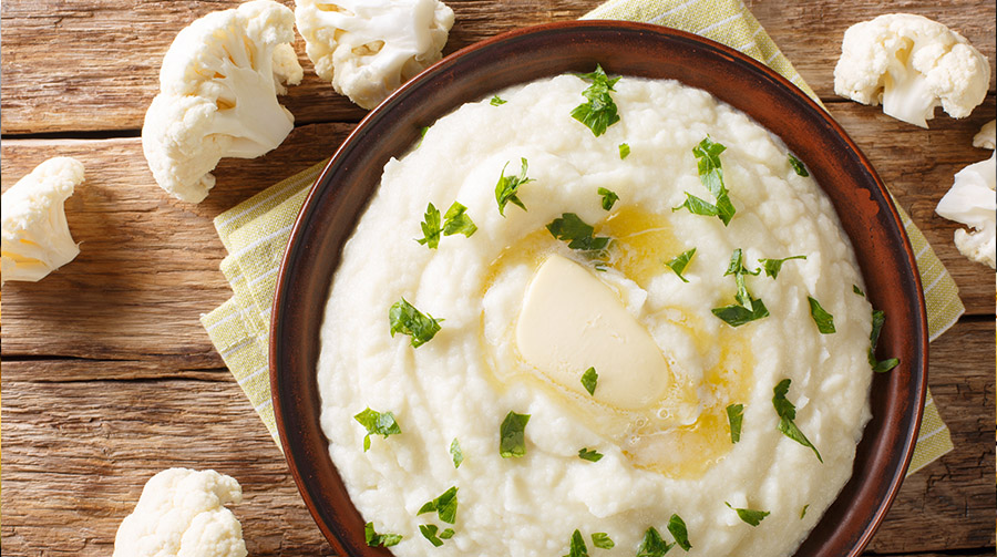 Mashed Cauliflower and Potato